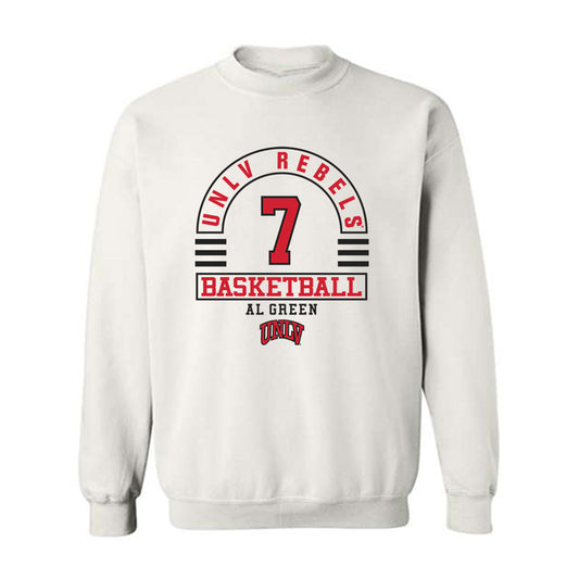 UNLV - NCAA Men's Basketball : Al Green - Classic Fashion Shersey Crewneck Sweatshirt-0