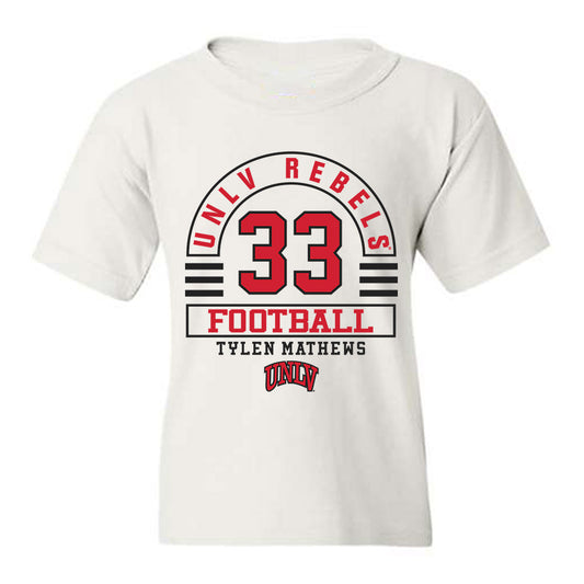 UNLV - NCAA Football : Tylen Mathews - Classic Fashion Shersey Youth T-Shirt-0