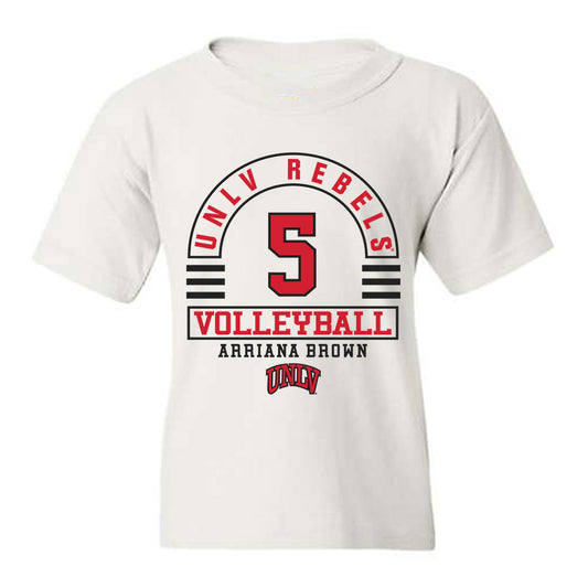 UNLV - NCAA Women's Volleyball : Arriana Brown - Classic Fashion Shersey Youth T-Shirt-0