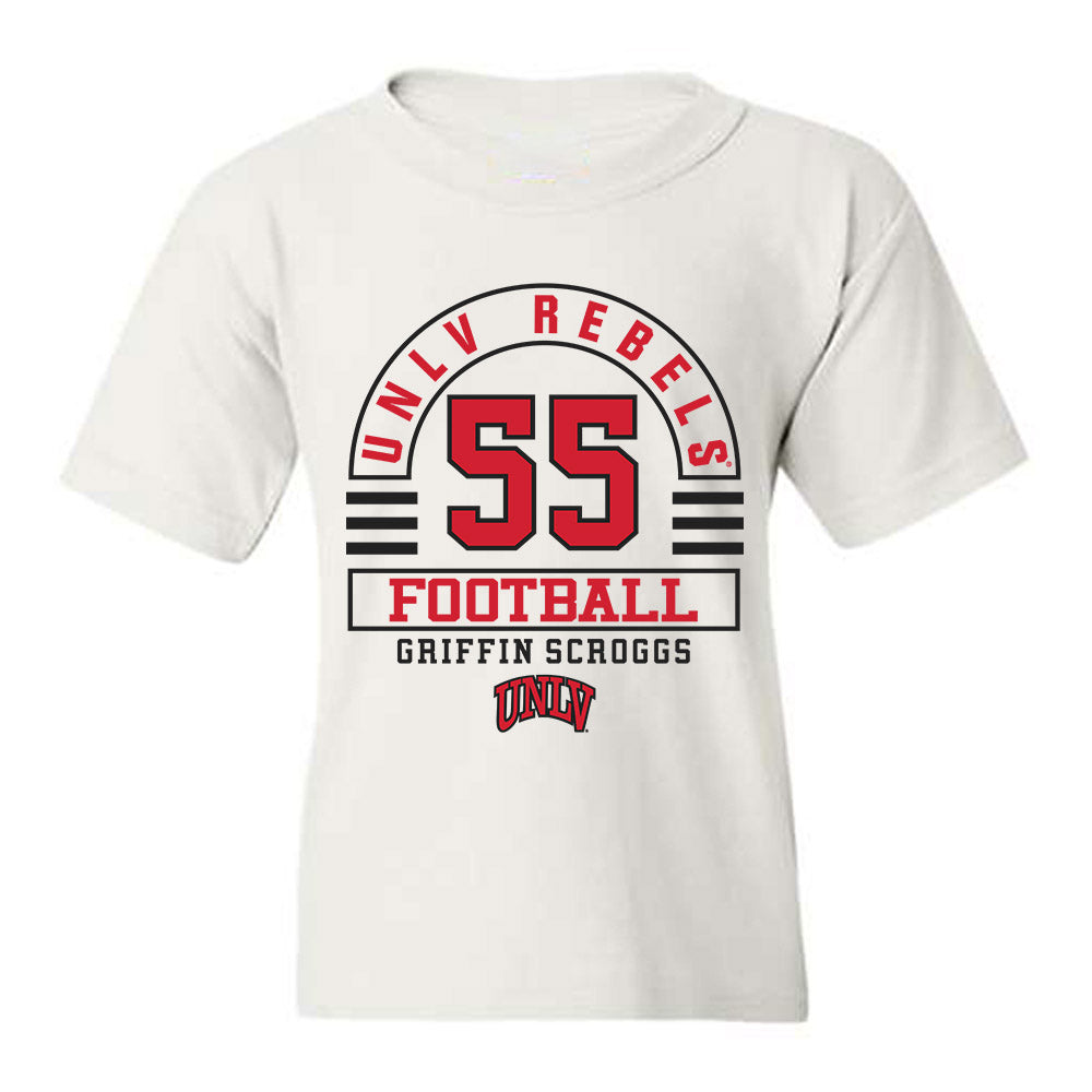 UNLV - NCAA Football : Griffin Scroggs - Classic Fashion Shersey Youth T-Shirt-0