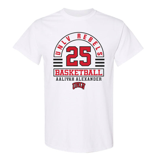 UNLV - NCAA Women's Basketball : Aaliyah Alexander - Classic Fashion Shersey T-Shirt-0