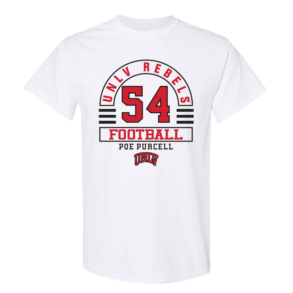 UNLV - NCAA Football : Poe Purcell - Classic Fashion Shersey T-Shirt-0