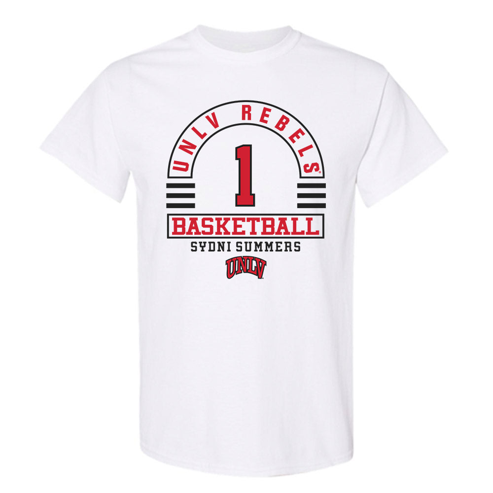 UNLV - NCAA Women's Basketball : Sydni Summers - Classic Fashion Shersey T-Shirt-0