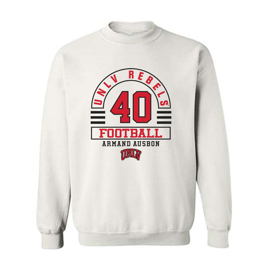 UNLV - NCAA Football : Armand Ausbon - Classic Fashion Shersey Crewneck Sweatshirt-0