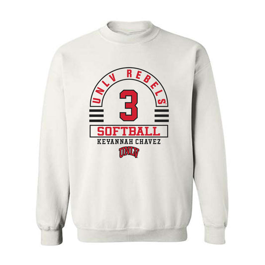 UNLV - NCAA Softball : Keyannah Chavez - Classic Fashion Shersey Crewneck Sweatshirt-0