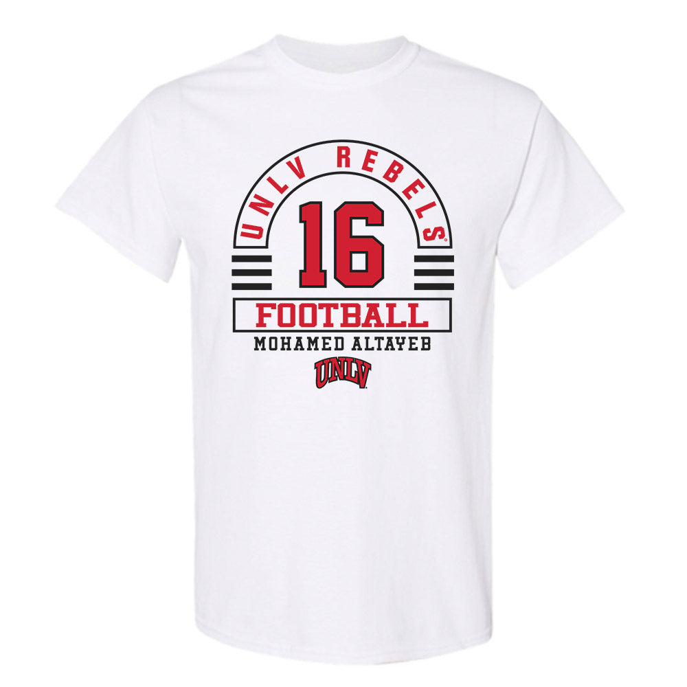 UNLV - NCAA Football : Mohamed Altayeb - Classic Fashion Shersey T-Shirt-0