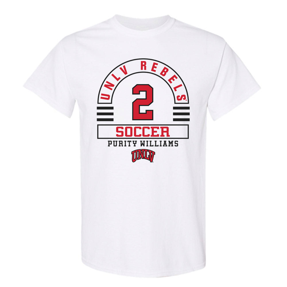 UNLV - NCAA Women's Soccer : Purity Williams - Classic Fashion Shersey T-Shirt-0