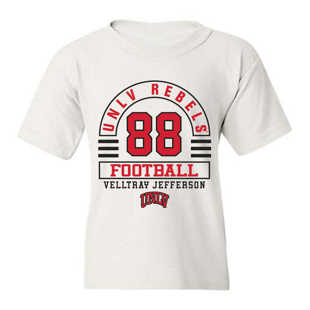 UNLV - NCAA Football : Velltray Jefferson - Classic Fashion Shersey Youth T-Shirt-0