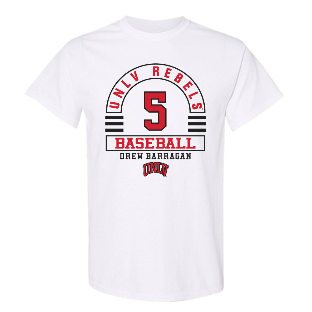 UNLV - NCAA Baseball : Drew Barragan - Classic Fashion Shersey T-Shirt-0