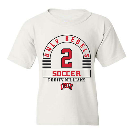 UNLV - NCAA Women's Soccer : Purity Williams - Classic Fashion Shersey Youth T-Shirt-0