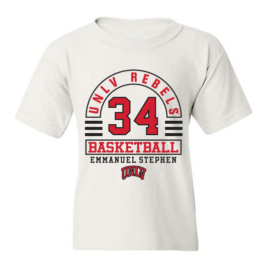 UNLV - NCAA Men's Basketball : Emmanuel Stephen - Classic Fashion Shersey Youth T-Shirt-0