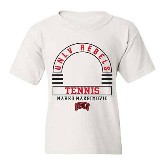 UNLV - NCAA Men's Tennis : Marko Maksimovic - Classic Fashion Shersey Youth T-Shirt-0