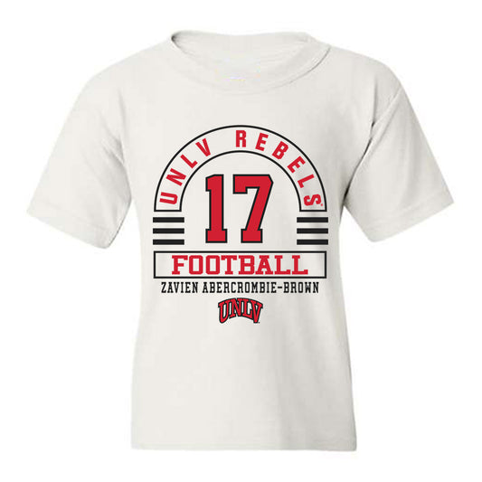 UNLV - NCAA Football : Zavien Abercrombie-Brown - Classic Fashion Shersey Youth T-Shirt-0