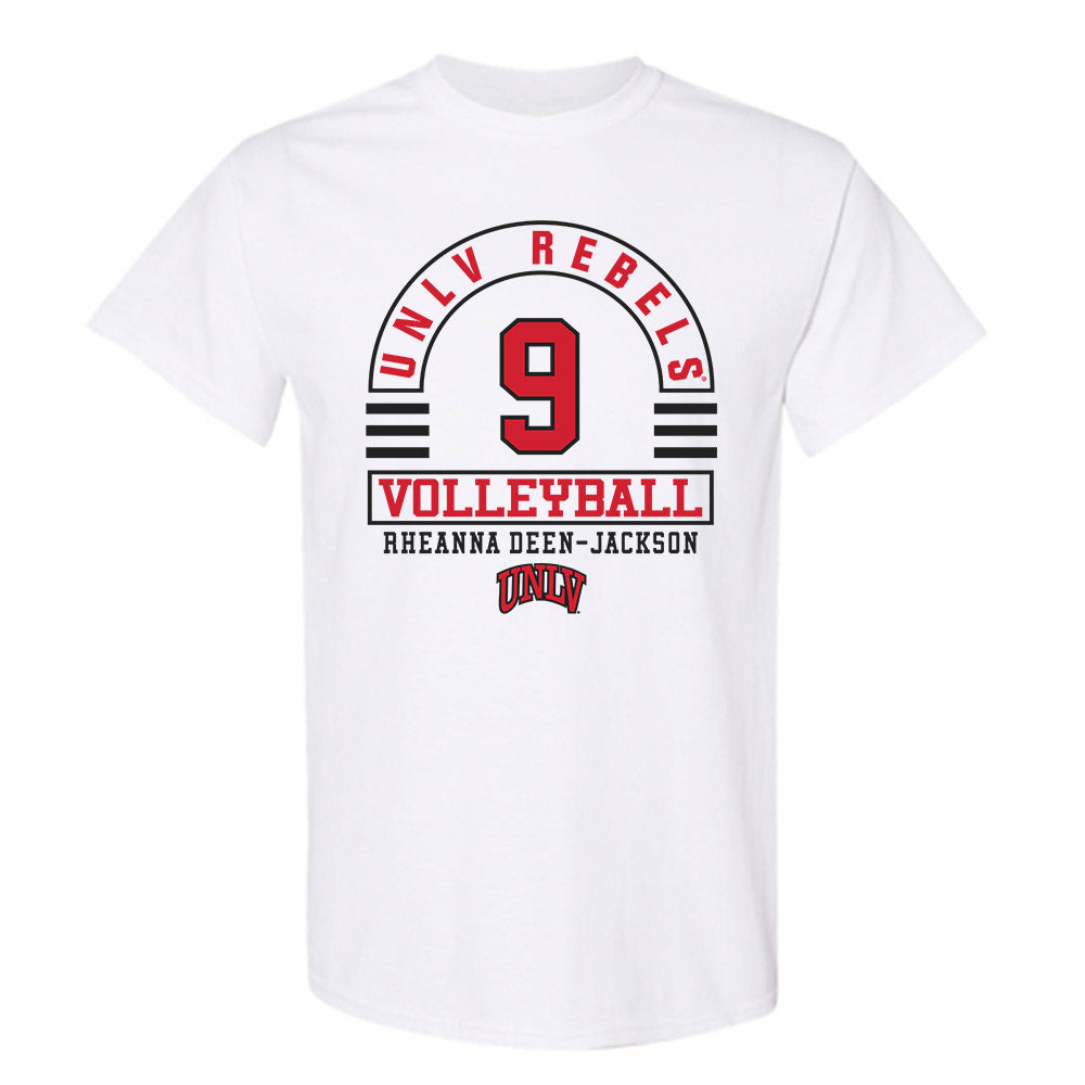 UNLV - NCAA Women's Volleyball : Rheanna Deen-Jackson - Classic Fashion Shersey T-Shirt-0