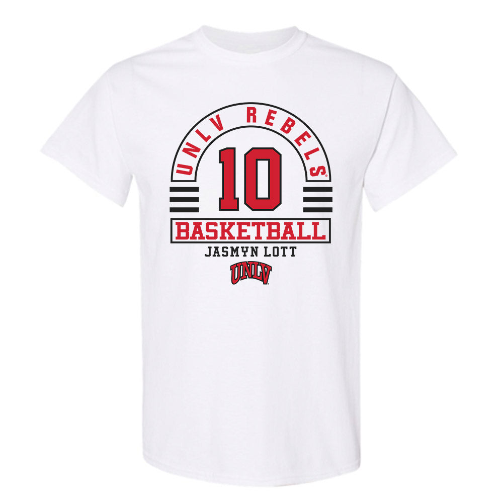 UNLV - NCAA Women's Basketball : Jasmyn Lott - Classic Fashion Shersey T-Shirt-0