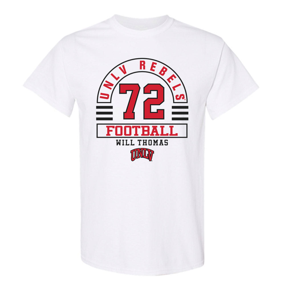 UNLV - NCAA Football : Will Thomas - Classic Fashion Shersey T-Shirt-0