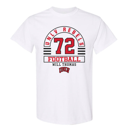 UNLV - NCAA Football : Will Thomas - Classic Fashion Shersey T-Shirt-0