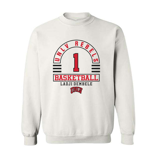 UNLV - NCAA Men's Basketball : Ladji Dembele - Classic Fashion Shersey Crewneck Sweatshirt-0