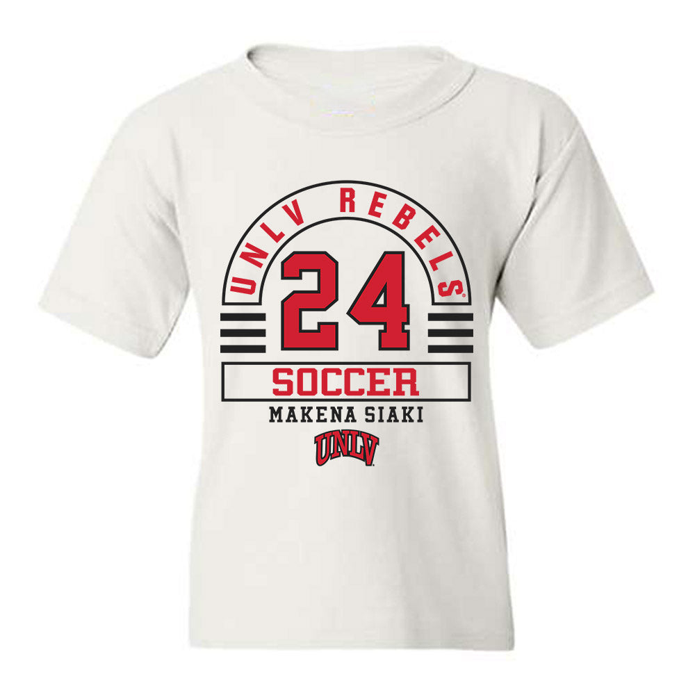 UNLV - NCAA Women's Soccer : Makena Siaki - Classic Fashion Shersey Youth T-Shirt-0