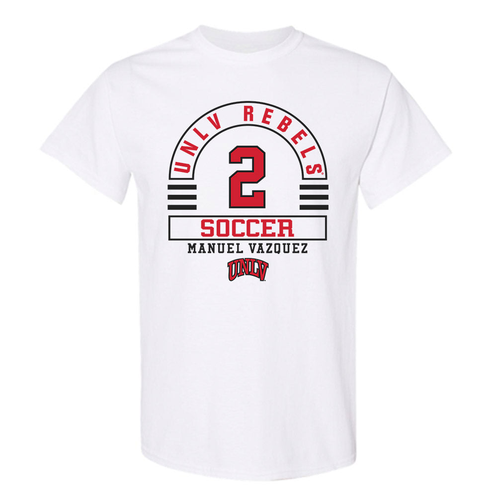 UNLV - NCAA Men's Soccer : Manuel Vazquez - Classic Fashion Shersey T-Shirt-0