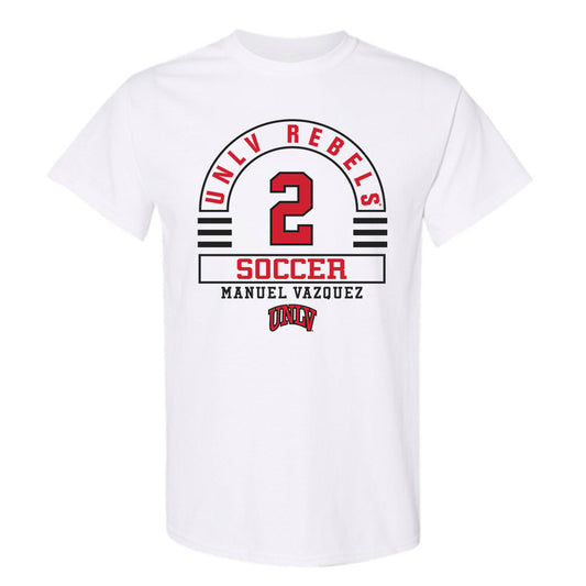 UNLV - NCAA Men's Soccer : Manuel Vazquez - Classic Fashion Shersey T-Shirt-0