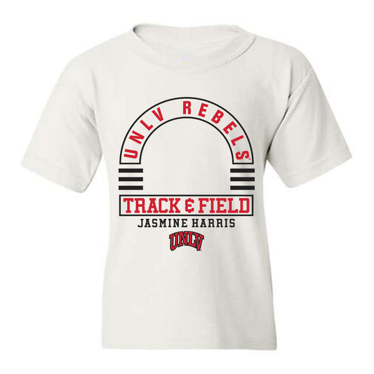 UNLV - NCAA Women's Track & Field : Jasmine Harris - Classic Fashion Shersey Youth T-Shirt-0