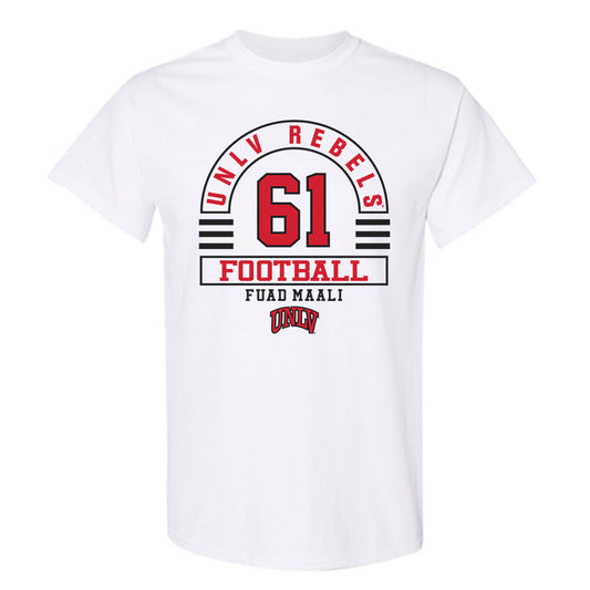 UNLV - NCAA Football : Fuad Maali - Classic Fashion Shersey T-Shirt-0