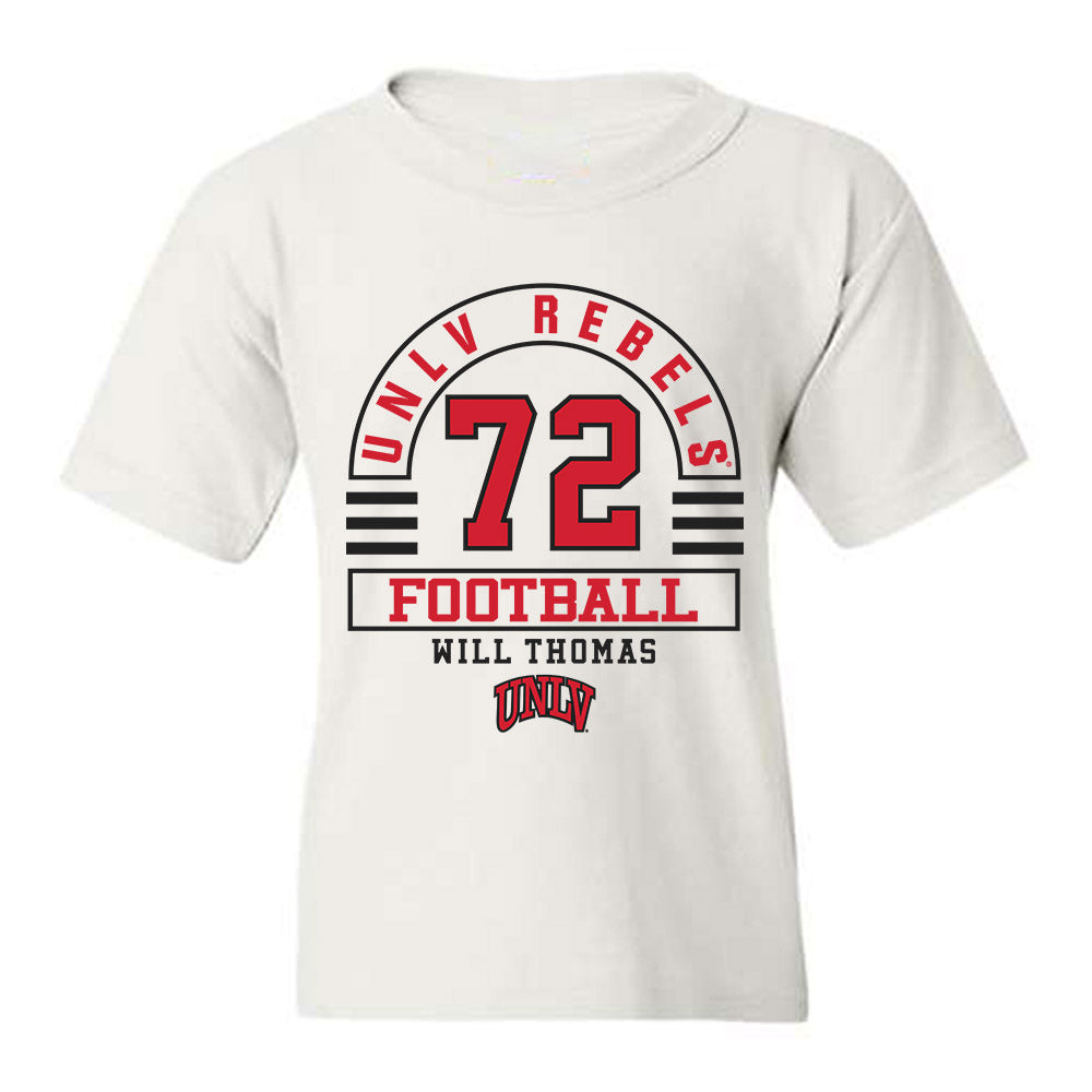 UNLV - NCAA Football : Will Thomas - Classic Fashion Shersey Youth T-Shirt-0