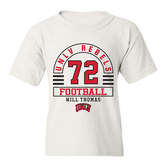UNLV - NCAA Football : Will Thomas - Classic Fashion Shersey Youth T-Shirt-0
