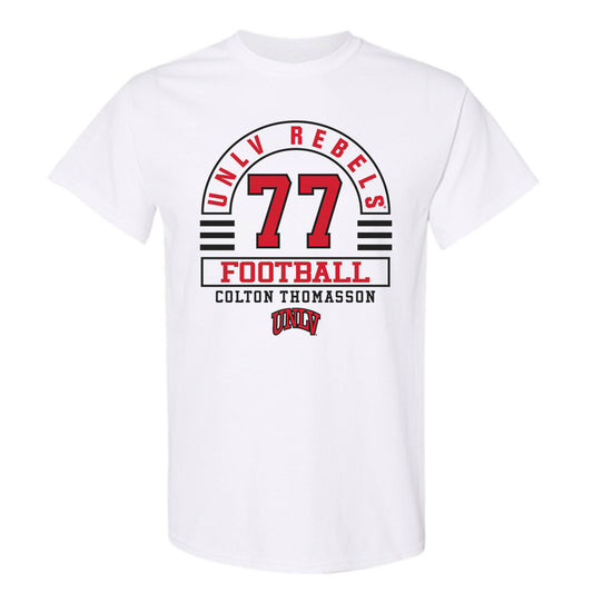 UNLV - NCAA Football : Colton Thomasson - Classic Fashion Shersey T-Shirt-0