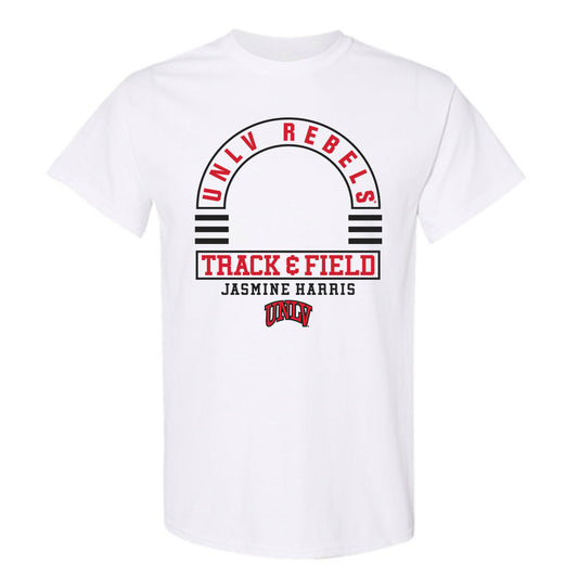 UNLV - NCAA Women's Track & Field : Jasmine Harris - Classic Fashion Shersey T-Shirt-0