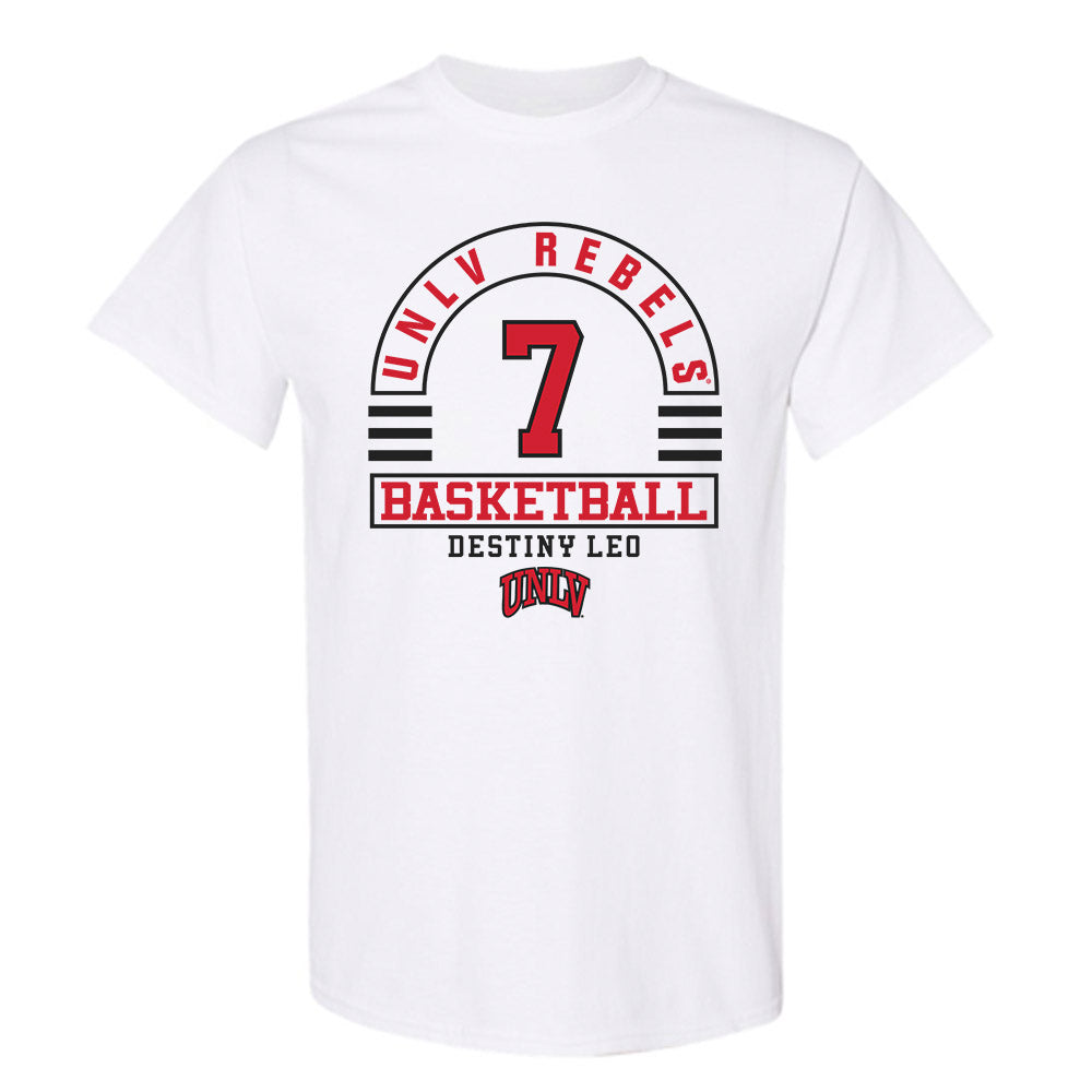 UNLV - NCAA Women's Basketball : Destiny Leo - Classic Fashion Shersey T-Shirt-0