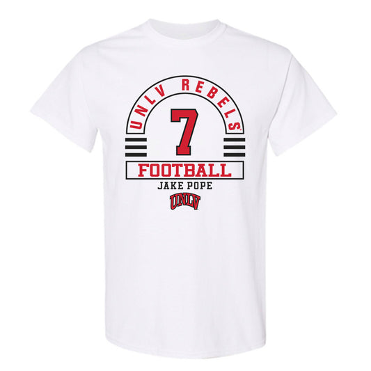 UNLV - NCAA Football : Jake Pope - Classic Fashion Shersey T-Shirt-0