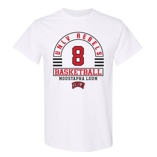 UNLV - NCAA Men's Basketball : Moustapha Loum - Classic Fashion Shersey T-Shirt-0
