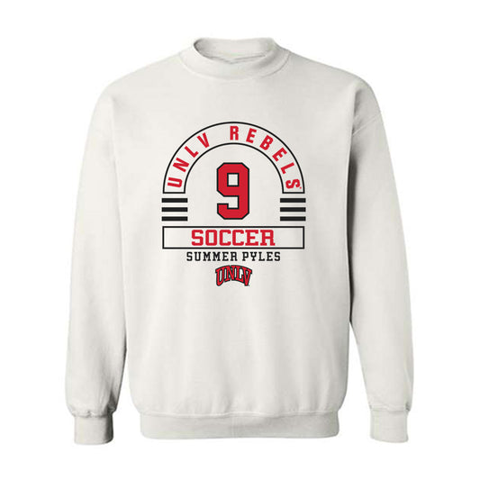 UNLV - NCAA Women's Soccer : Summer Pyles - Classic Fashion Shersey Crewneck Sweatshirt-0