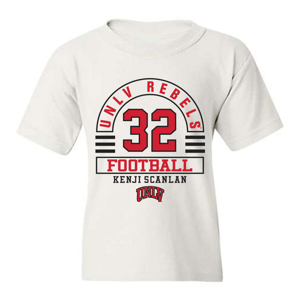 UNLV - NCAA Football : Kenji Scanlan - Classic Fashion Shersey Youth T-Shirt-0