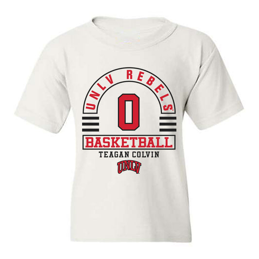 UNLV - NCAA Women's Basketball : Teagan Colvin - Classic Fashion Shersey Youth T-Shirt-0