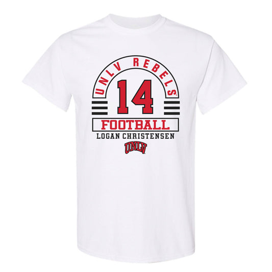 UNLV - NCAA Football : Logan Christensen - Classic Fashion Shersey T-Shirt-0