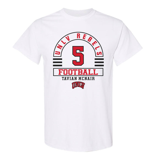 UNLV - NCAA Football : Tavian McNair - Classic Fashion Shersey T-Shirt-0