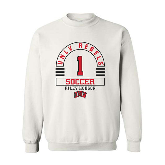 UNLV - NCAA Women's Soccer : Riley Hodson - Classic Fashion Shersey Crewneck Sweatshirt-0