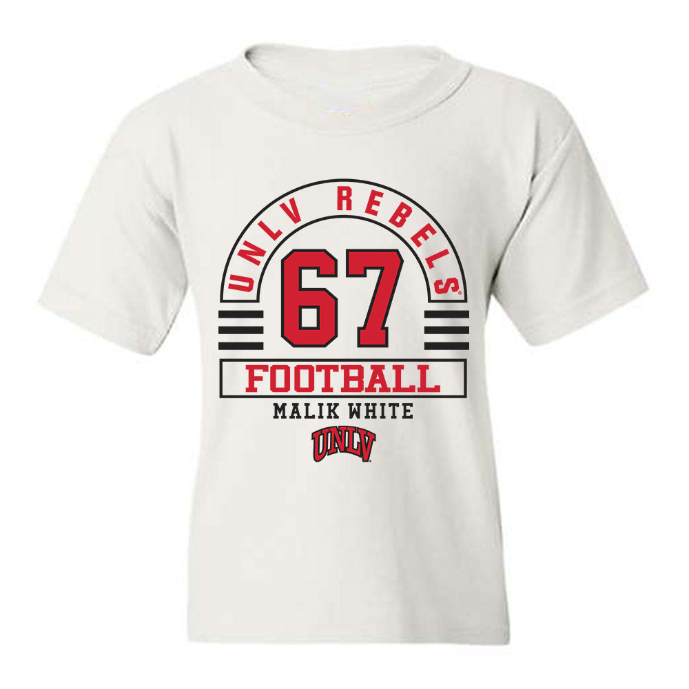 UNLV - NCAA Football : Malik White - Classic Fashion Shersey Youth T-Shirt-0