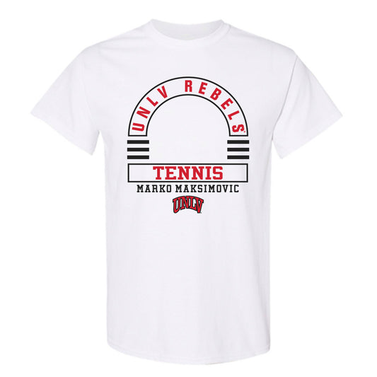 UNLV - NCAA Men's Tennis : Marko Maksimovic - Classic Fashion Shersey T-Shirt-0