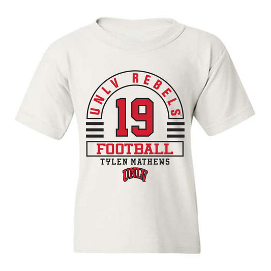 UNLV - NCAA Football : Tylen Mathews - Classic Fashion Shersey Youth T-Shirt-0
