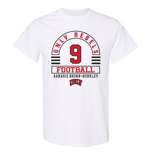 UNLV - NCAA Football : Aamaris Brown-Bunkley - Classic Fashion Shersey T-Shirt-0