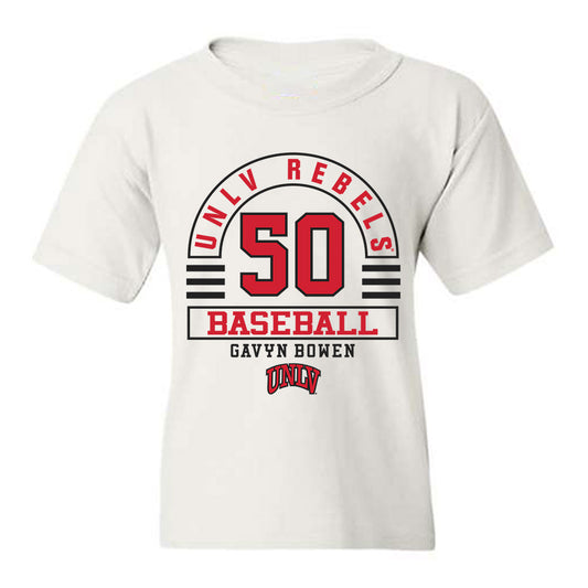 UNLV - NCAA Baseball : Gavyn Bowen - Classic Fashion Shersey Youth T-Shirt-0