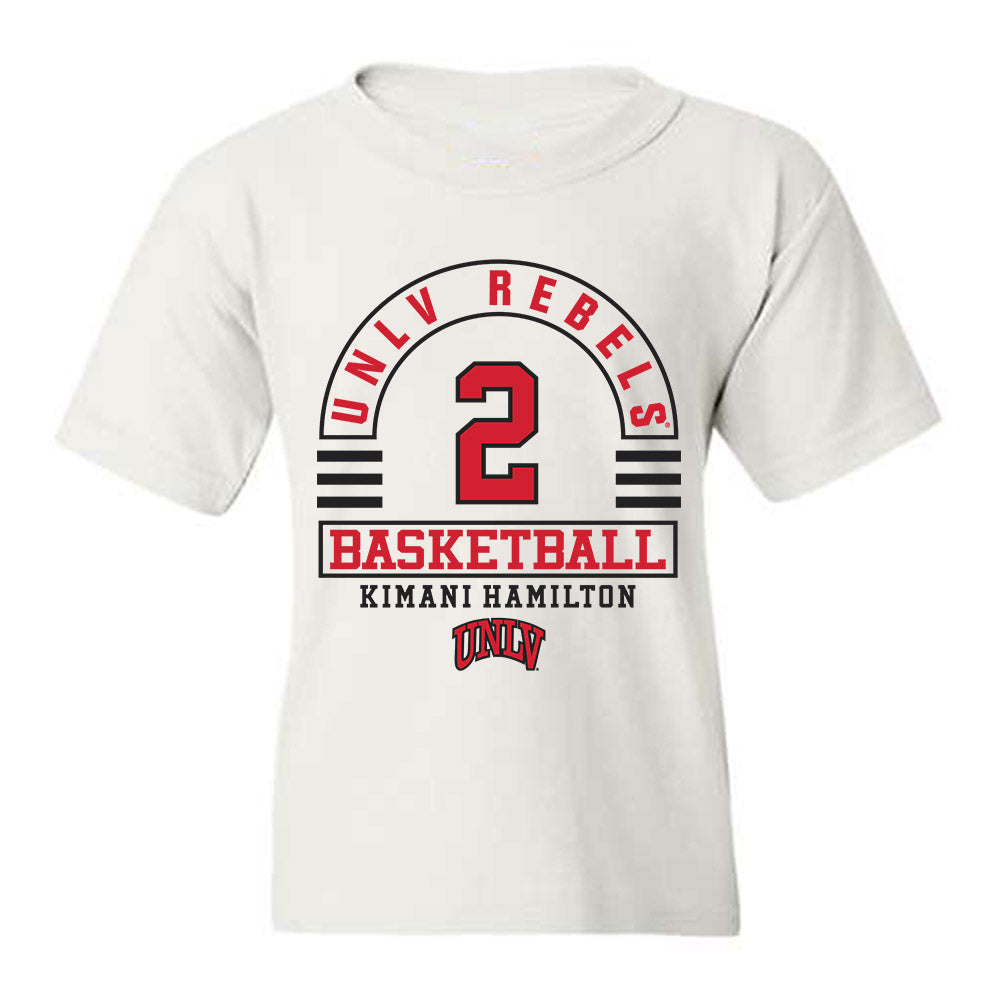UNLV - NCAA Men's Basketball : Kimani Hamilton - Classic Fashion Shersey Youth T-Shirt-0