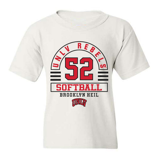 UNLV - NCAA Softball : Brooklyn Heil - Classic Fashion Shersey Youth T-Shirt-0