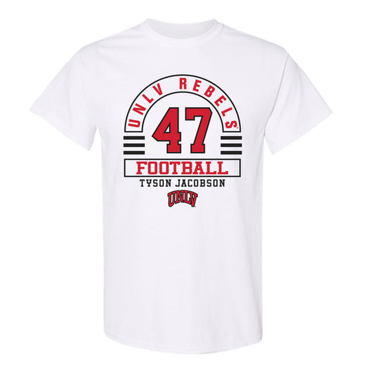 UNLV - NCAA Football : Tyson Jacobson - Classic Fashion Shersey T-Shirt-0