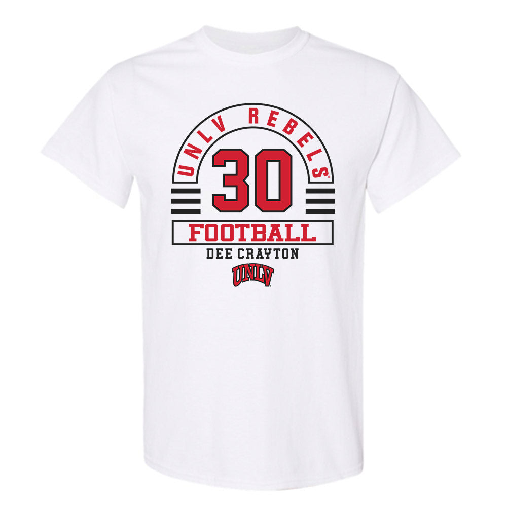 UNLV - NCAA Football : Dee Crayton - Classic Fashion Shersey T-Shirt-0
