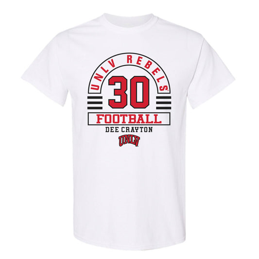 UNLV - NCAA Football : Dee Crayton - Classic Fashion Shersey T-Shirt-0